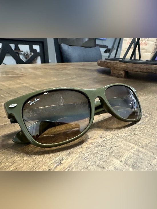 Ray-Ban Accessories - Ray-Ban style Olive Green Sunglasses with Brown Lenses